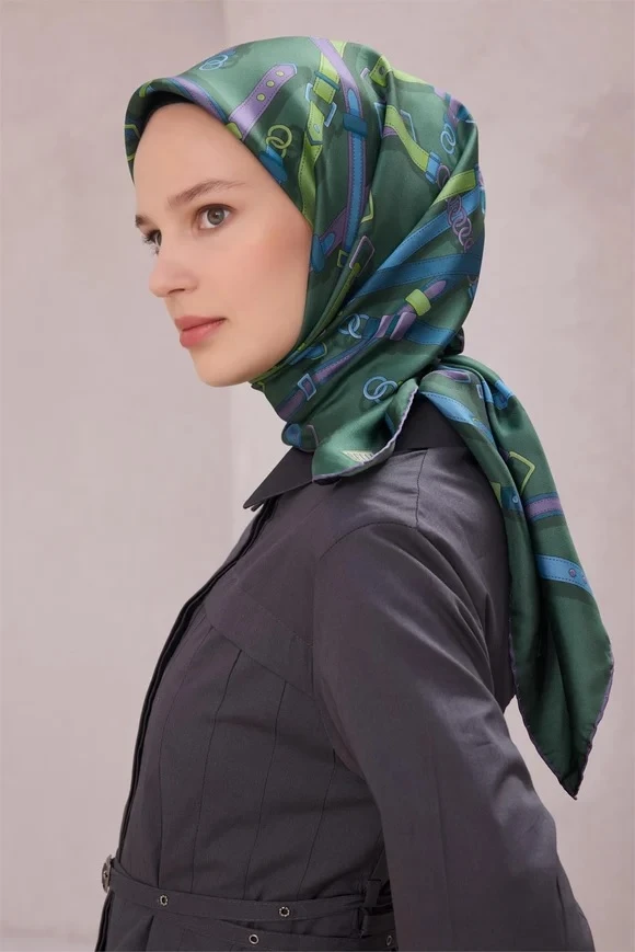 80 Belli Twill İpek Eşarp 4200D