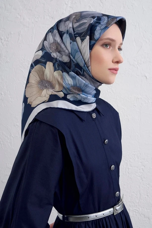 83 Armine Twill İpek Eşarp 9403D