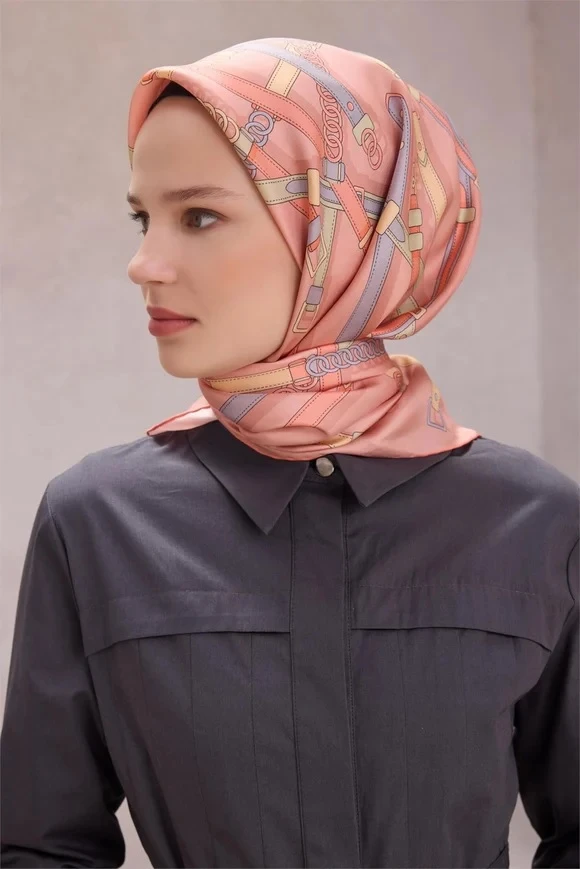83 Belli Twill İpek Eşarp 4200D