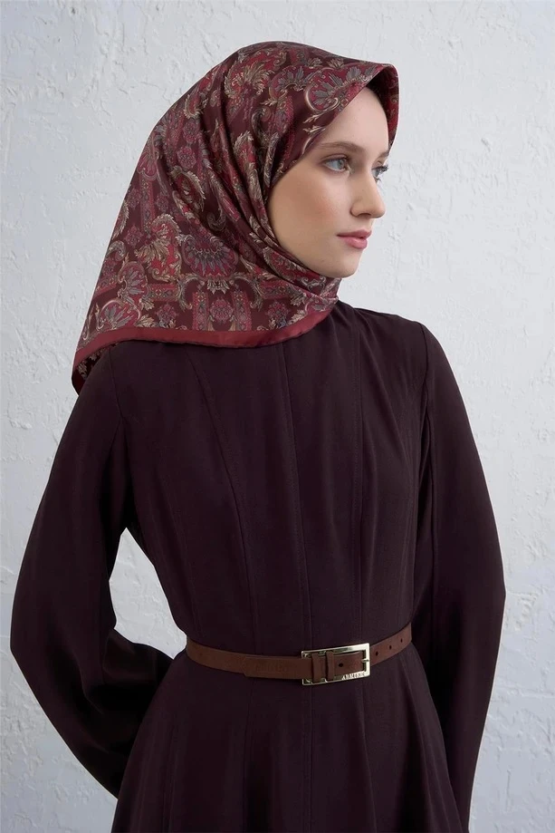 84 Armine Twill İpek Eşarp 9416D