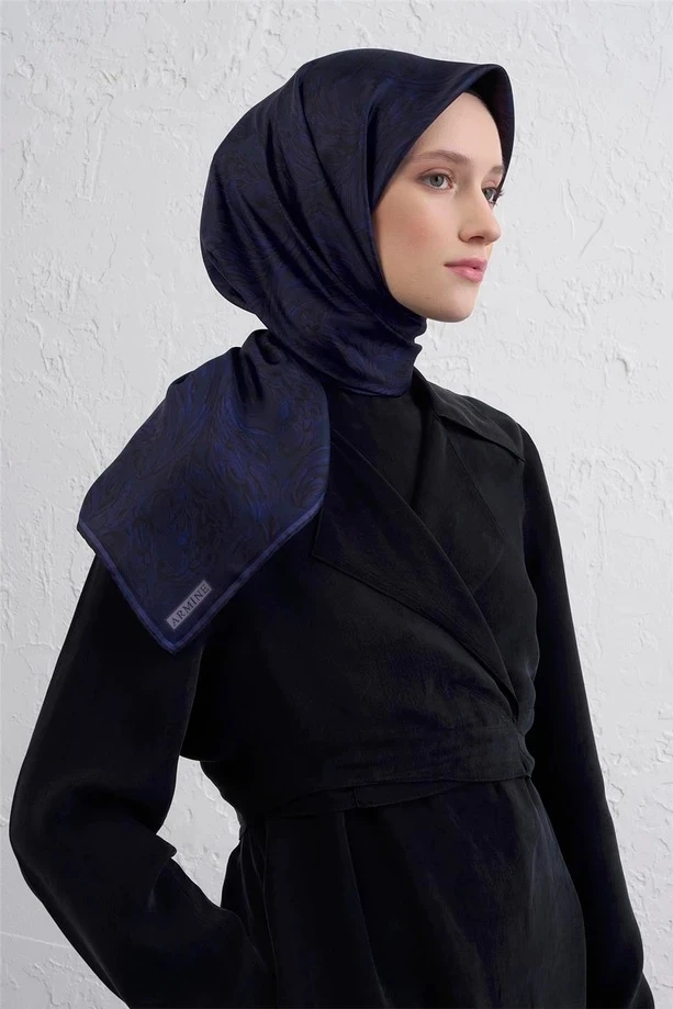 84 Armine Twill İpek Eşarp 9431D