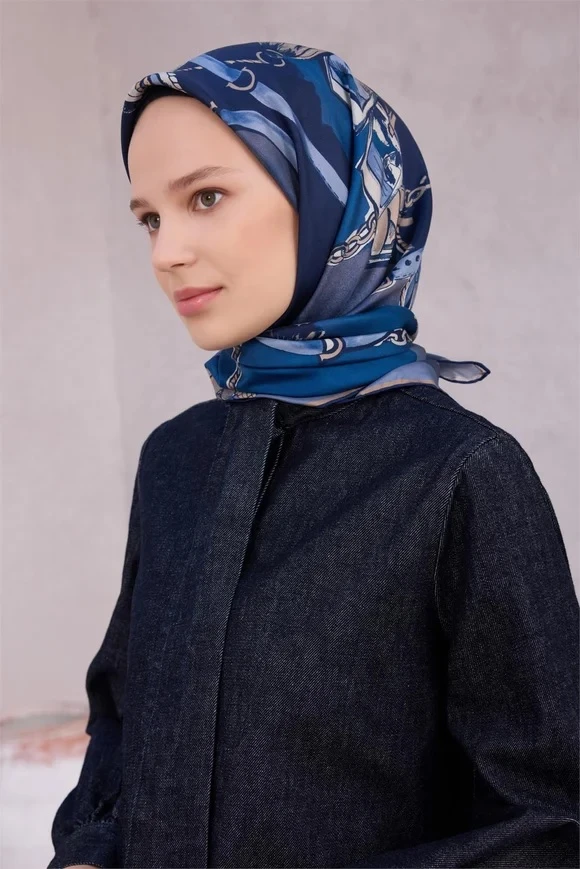 84 Belli Twill İpek Eşarp 4205D