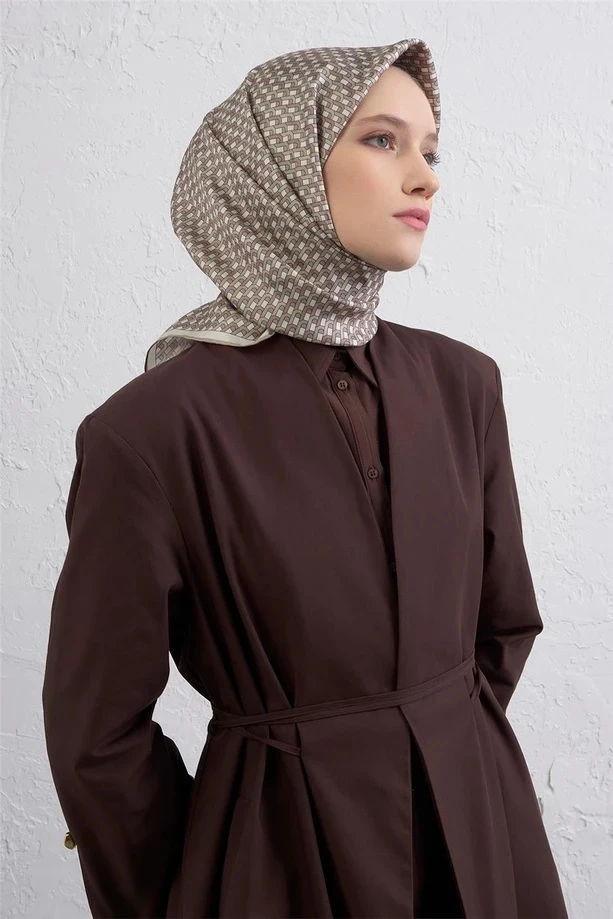 85 Armine Twill İpek Eşarp 9417D