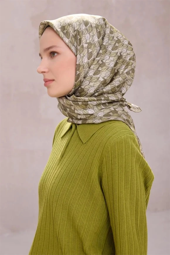 85 Belli Twill İpek Eşarp 4204D