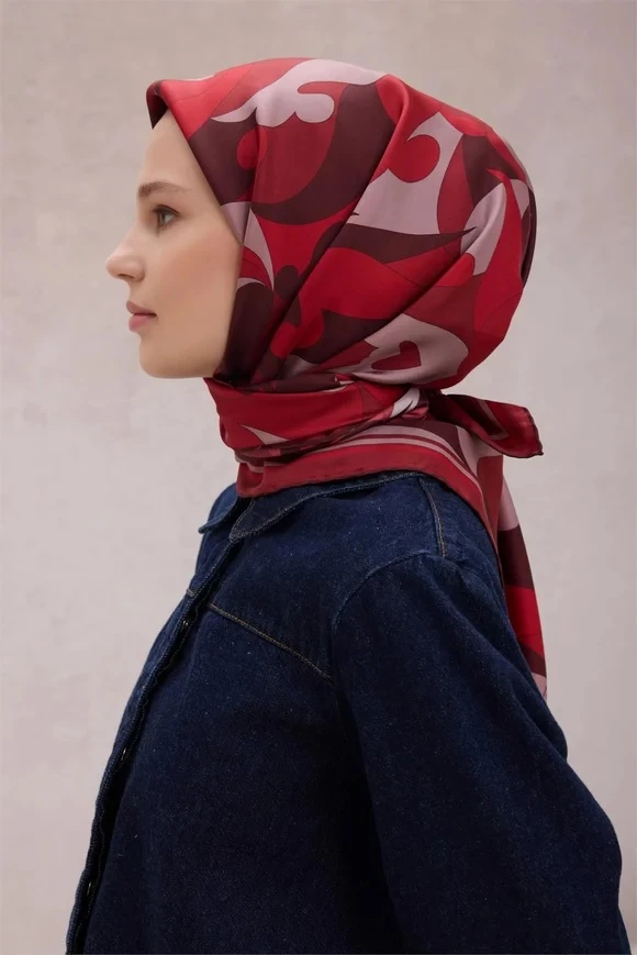 86 Belli Twill İpek Eşarp 4213D