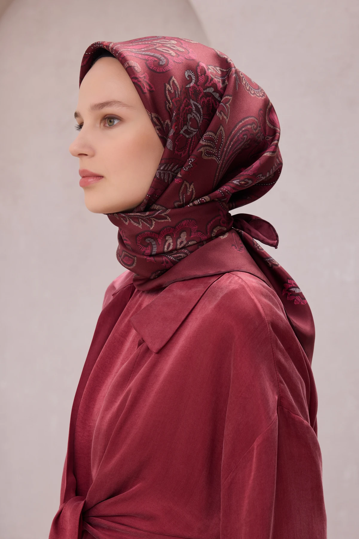 88 Belli Twill İpek Eşarp 4207D