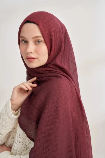 BORDO Armanda Degrade Biyeli Müslin Şal 3359