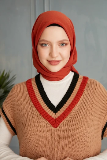 Kiremit Harem Scarf İncila Eşarp