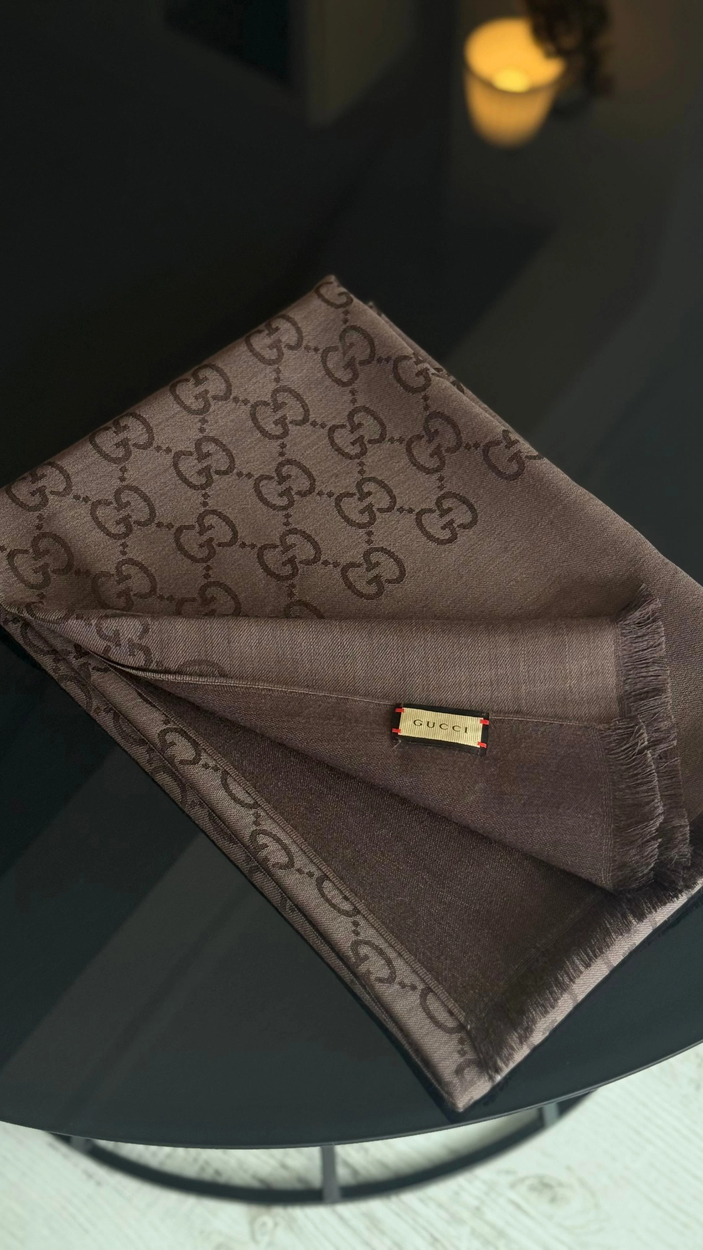 Küllü Kahve Gucci Kaşmir Şal