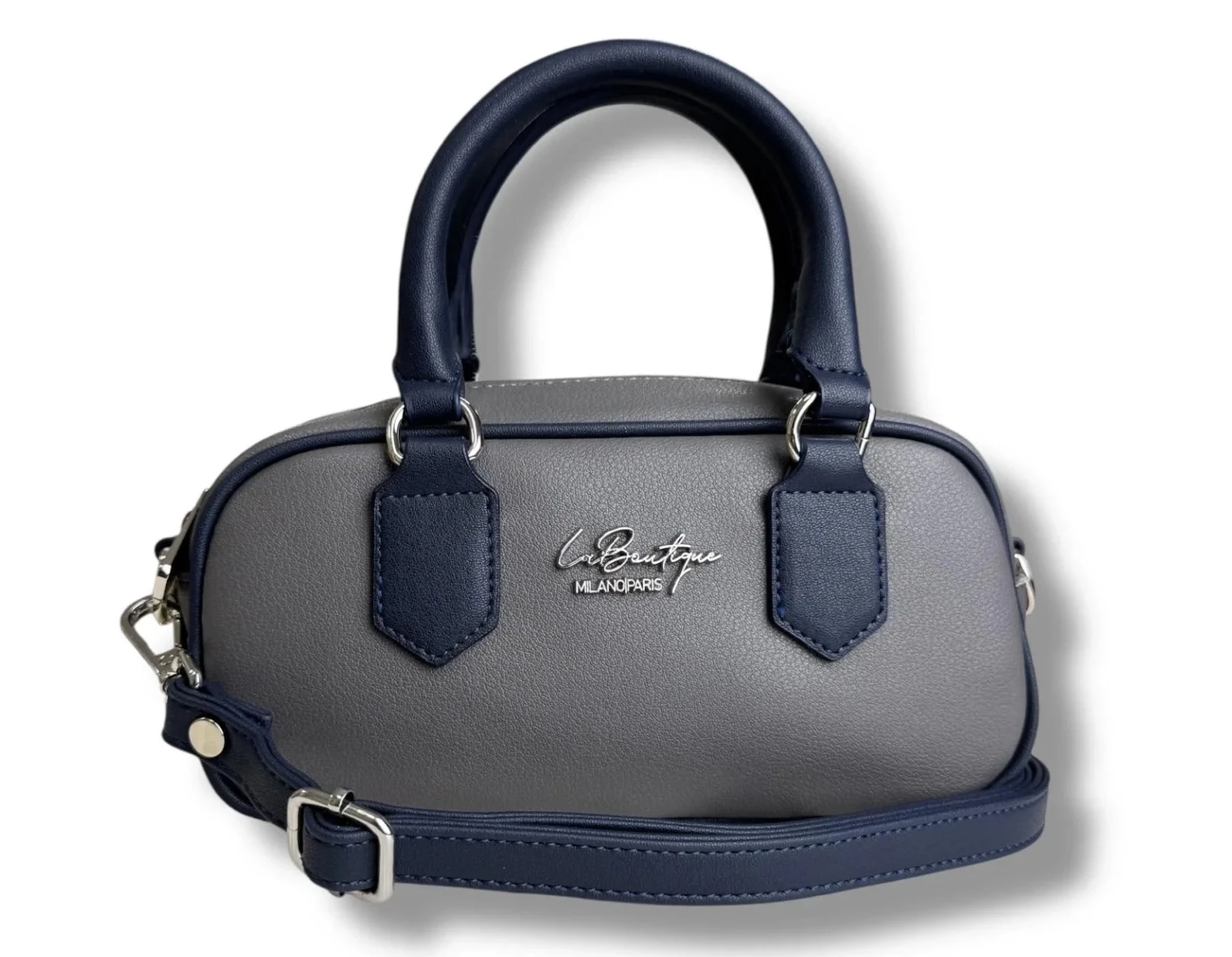 LACİVERT GRİ La Boutique Çanta 6118