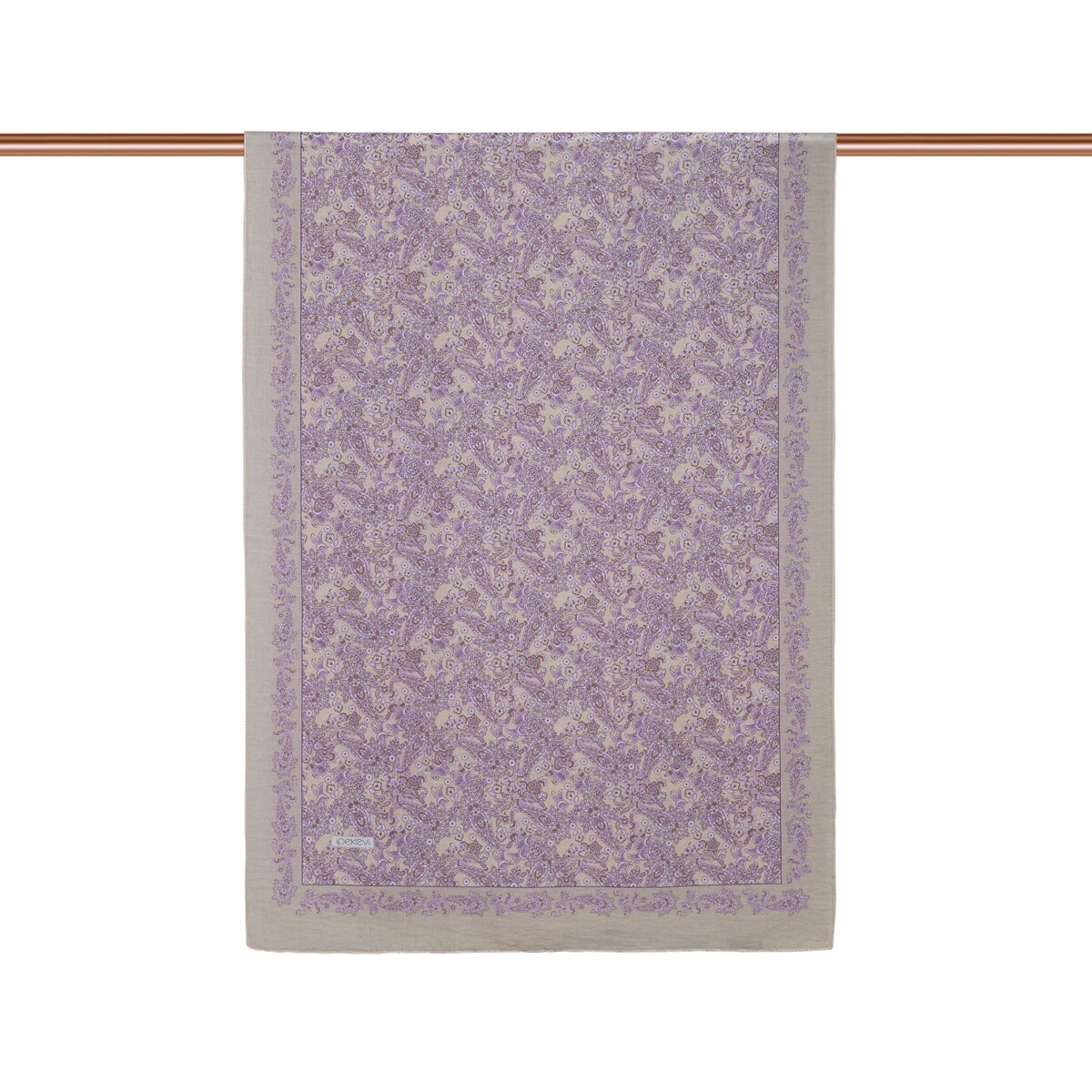 Taş Mor İpekevi Dört Mevsim Tensel Şal 2890