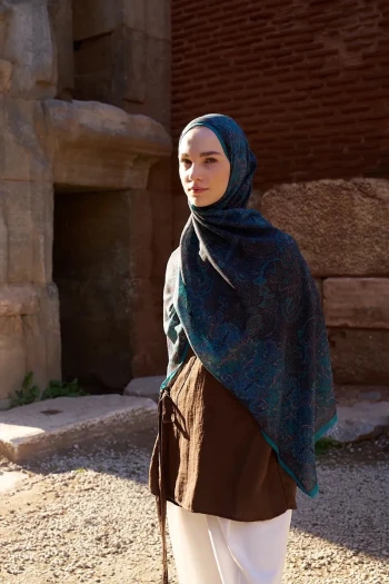 YEŞİL ED Scarf Roselya Şal