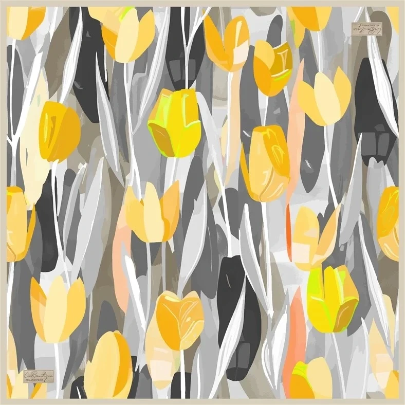 02 La Boutigue Sura Twill İpek Eşarp 2317