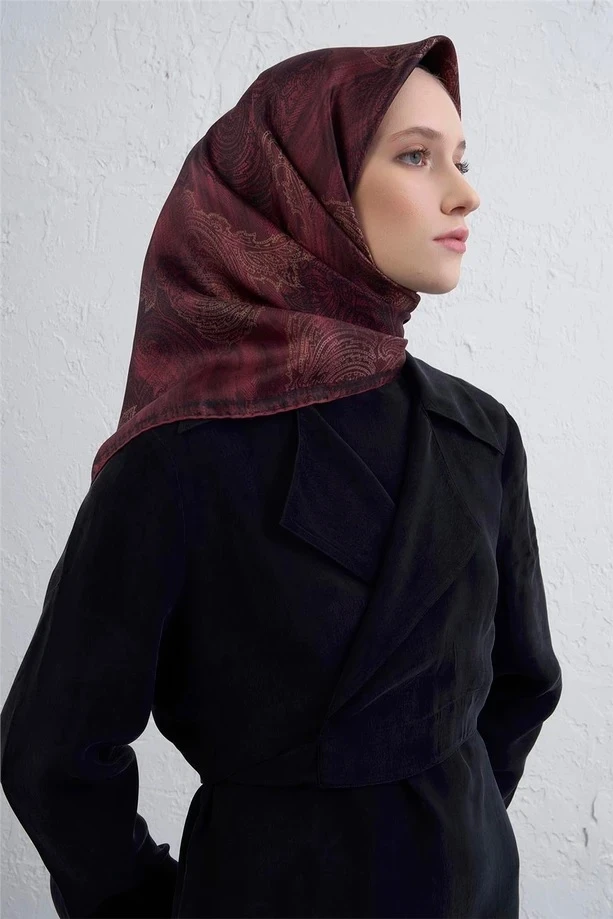 03 Armine Sura İpek Eşarp 9428D