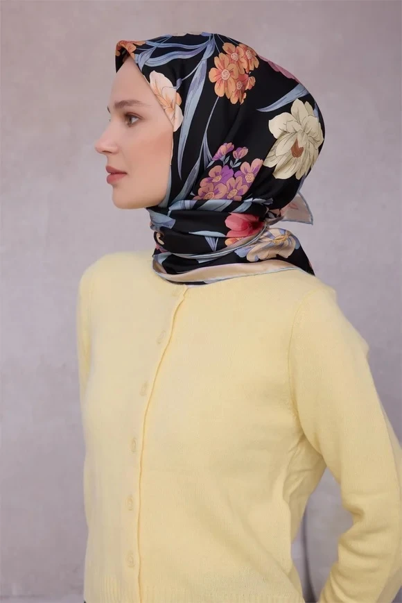 33 Belli Twill İpek Eşarp 4219D