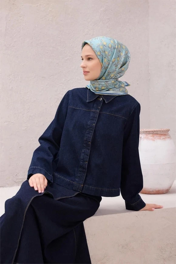 34 Belli Twill İpek Eşarp 4212D