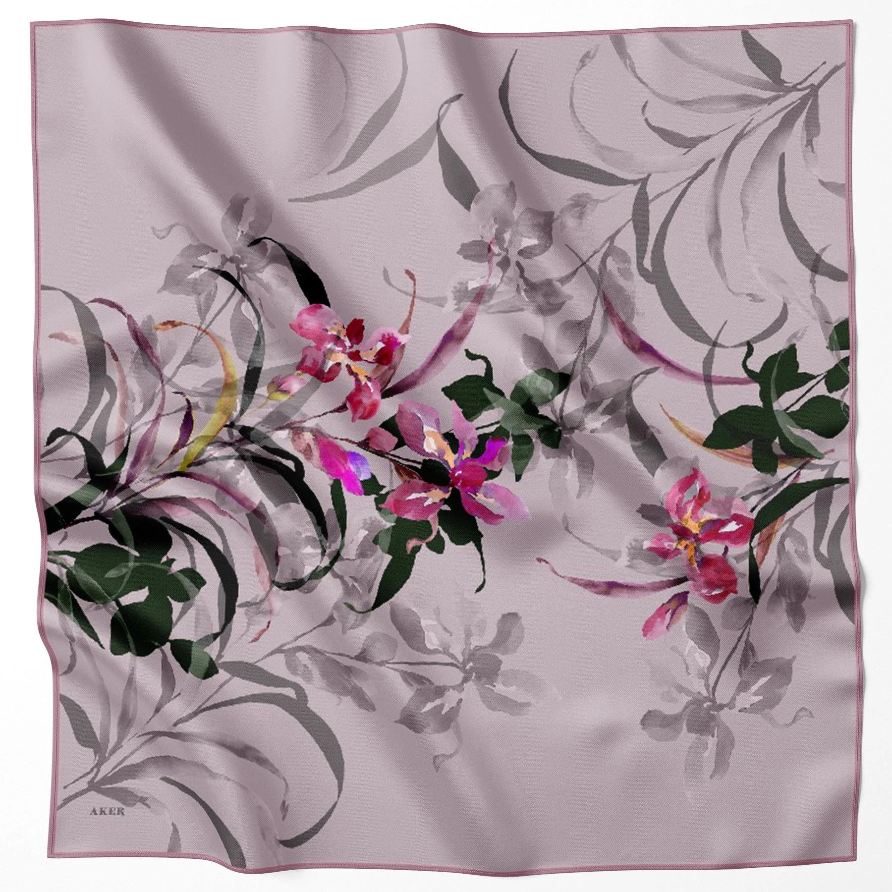 391 Aker Sura İpek Eşarp 9078701