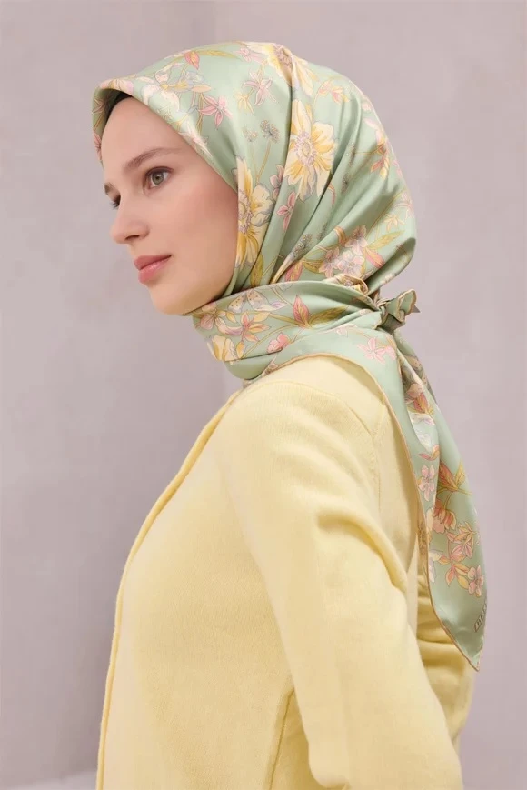 58 Belli Twill İpek Eşarp 4210D