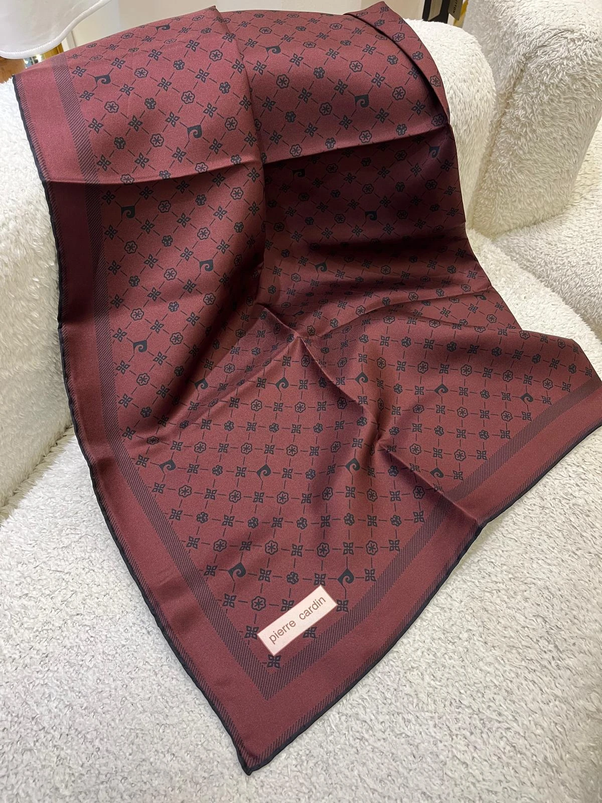 914 Pierre Cardin Twill İpek Eşarp 9068438