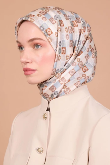 921 Aker Twill İpek Eşarp 9062713