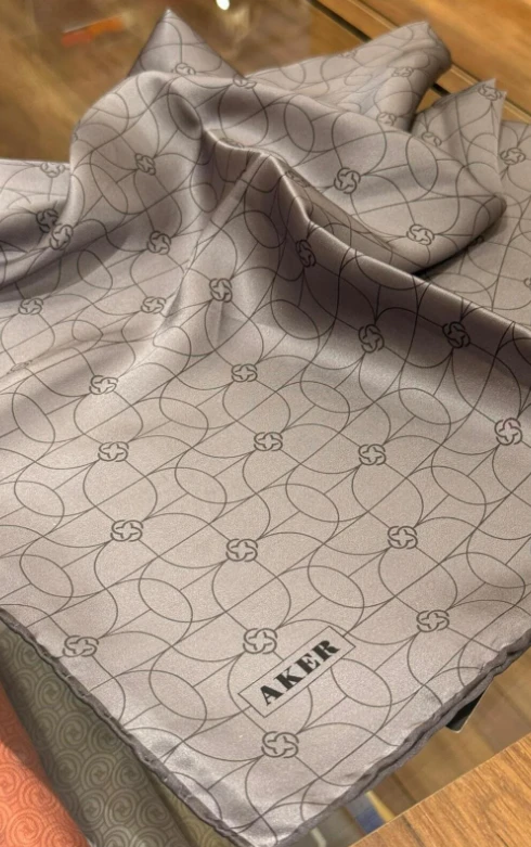 933 Aker Twill İpek Eşarp 9065713