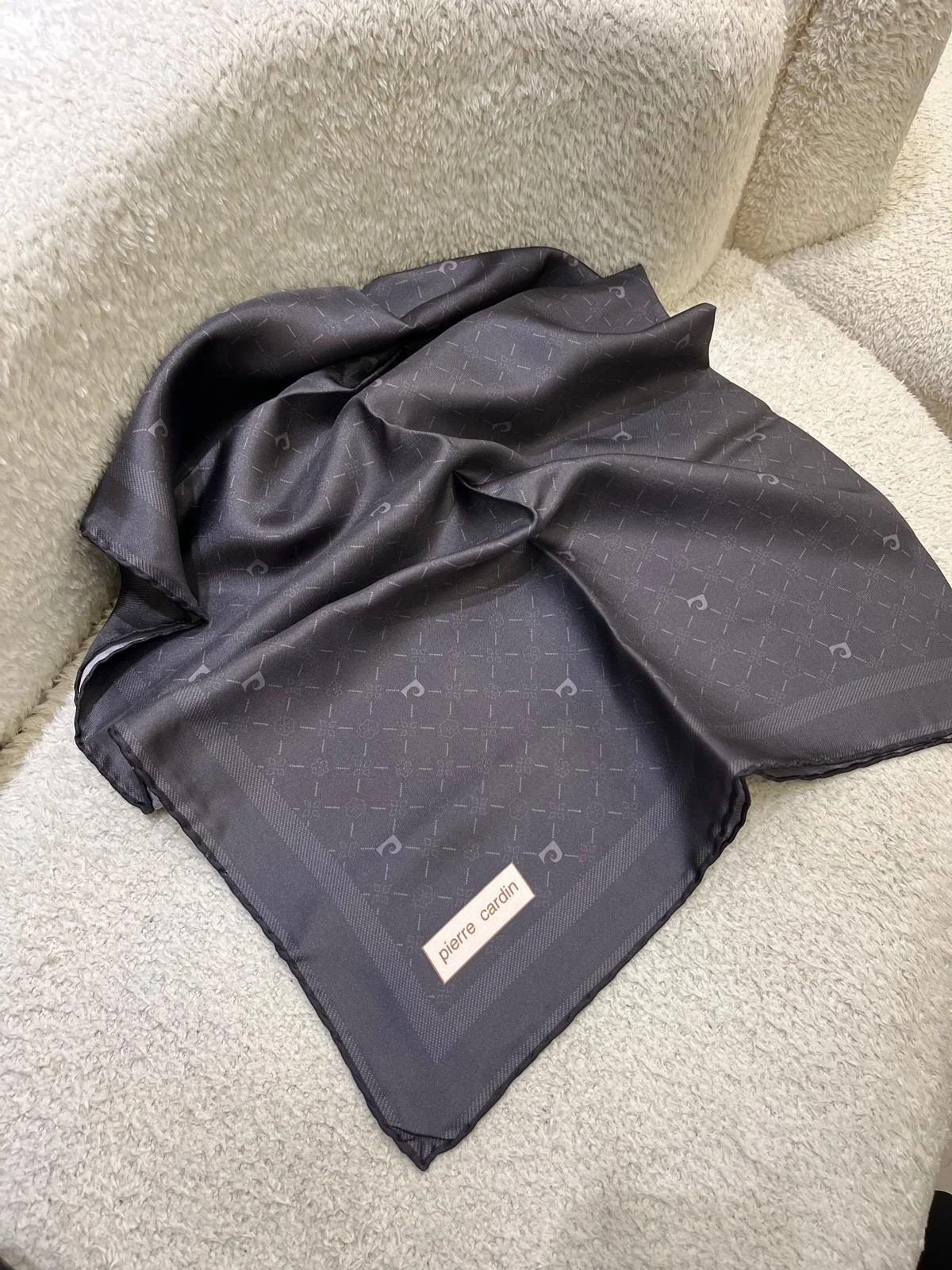 971 Pierre Cardin Twill İpek Eşarp 9068438