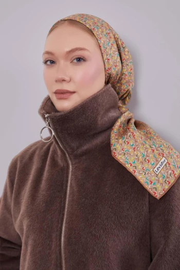 CAMEL Levidor Twill İpek Eşarp 45