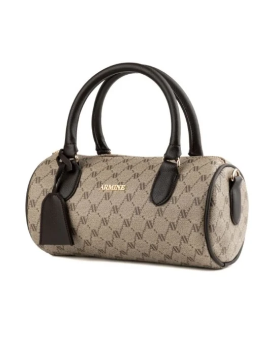 Kahve Armine Noktalı Çanta 410