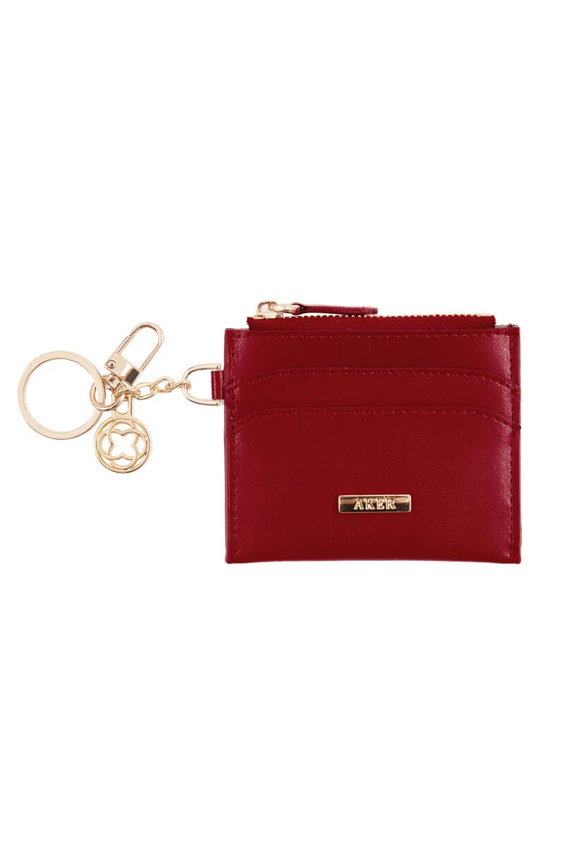 Kırmızı Aker Zincir Kartvizit KRTVZT30005