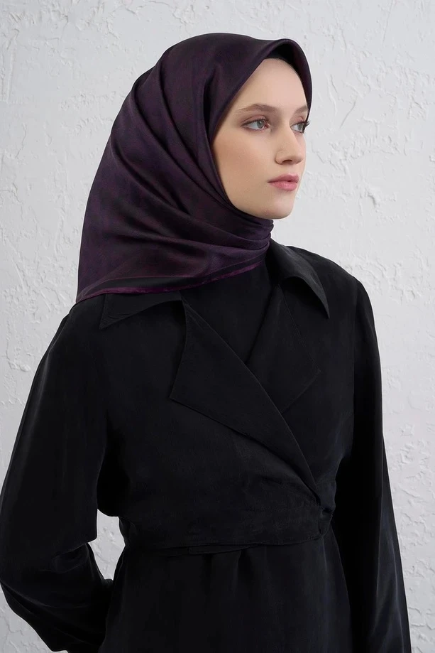 04 Armine Twill İpek Eşarp 9408D