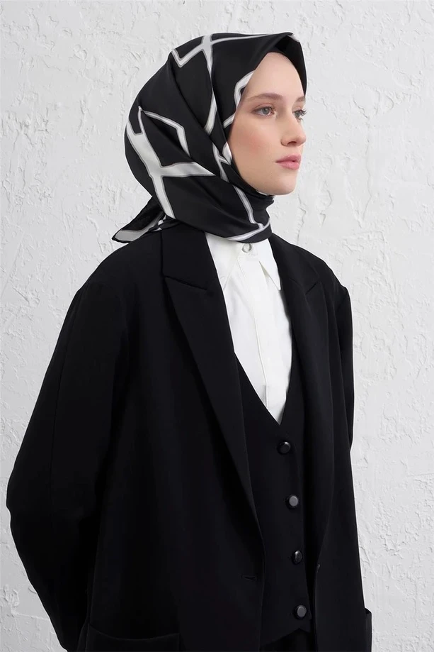 05 Armine Twill İpek Eşarp 9441D