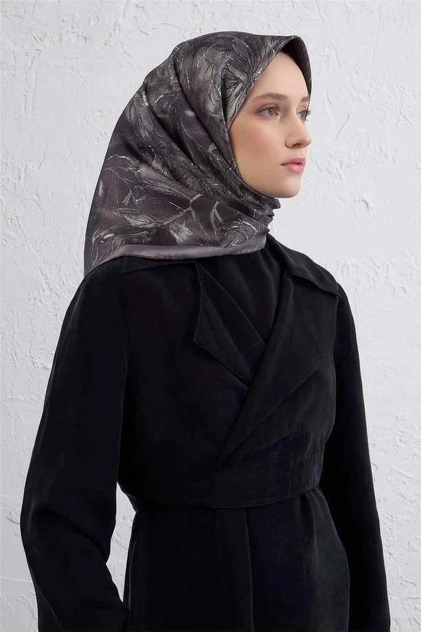 07 Armine Twill İpek Eşarp 9409D