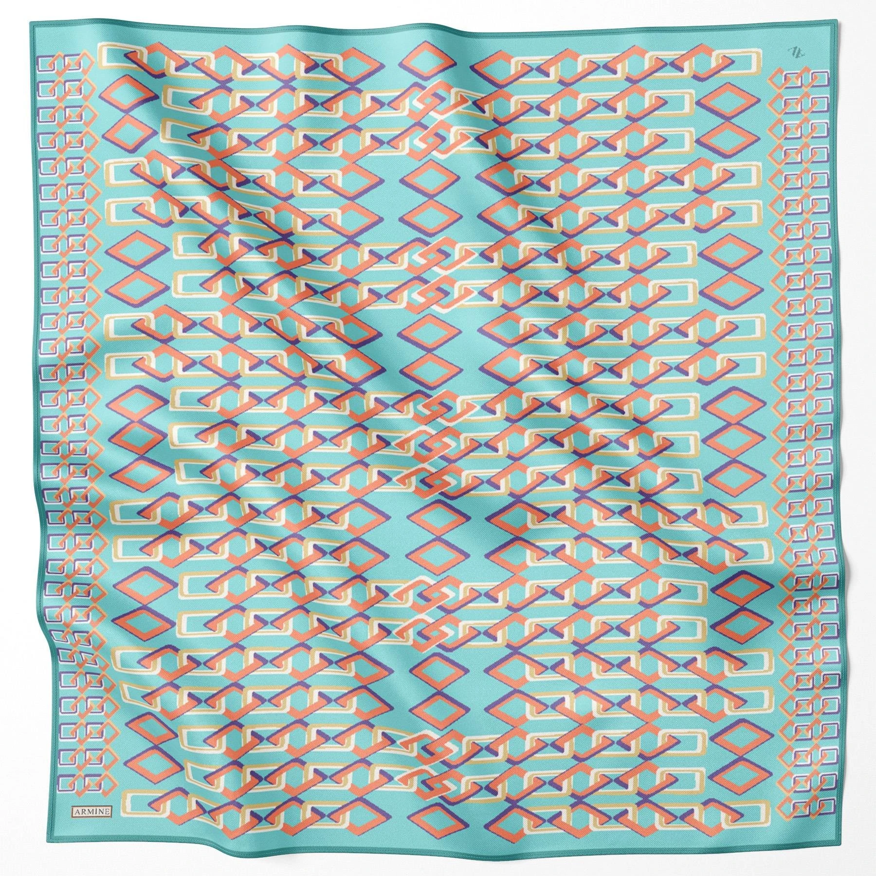 33 Armine Twill İpek Eşarp 9172D