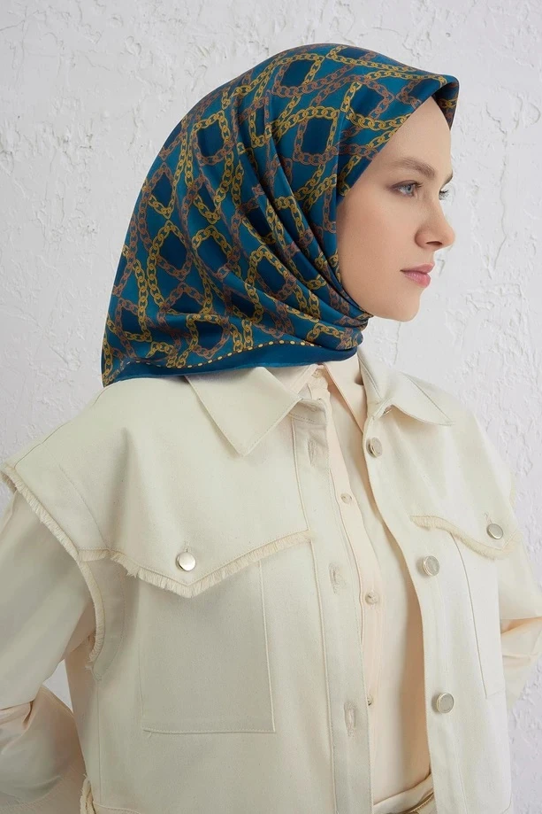 55 Armine Twill İpek Eşarp 9410D