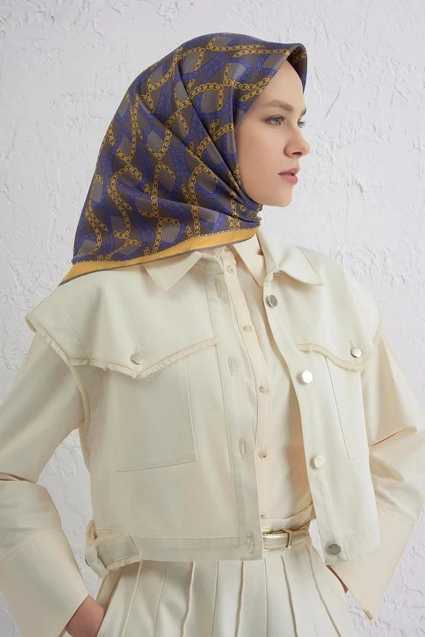 58 Armine Twill İpek Eşarp 9410D