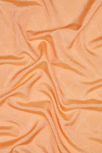 7392 Vakko Monogram Kenar Bordürlü Pamuk İpek Şal