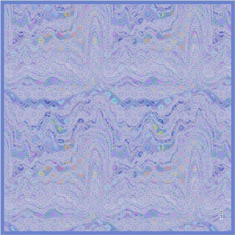 922 Aker Twill İpek Eşarp 9049713