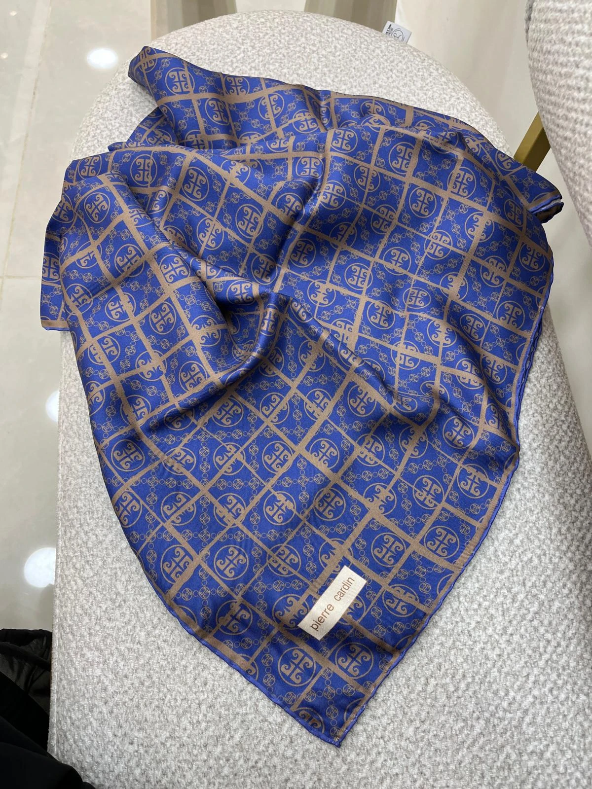 925 Pierre Cardin Twill İpek Eşarp 9000438