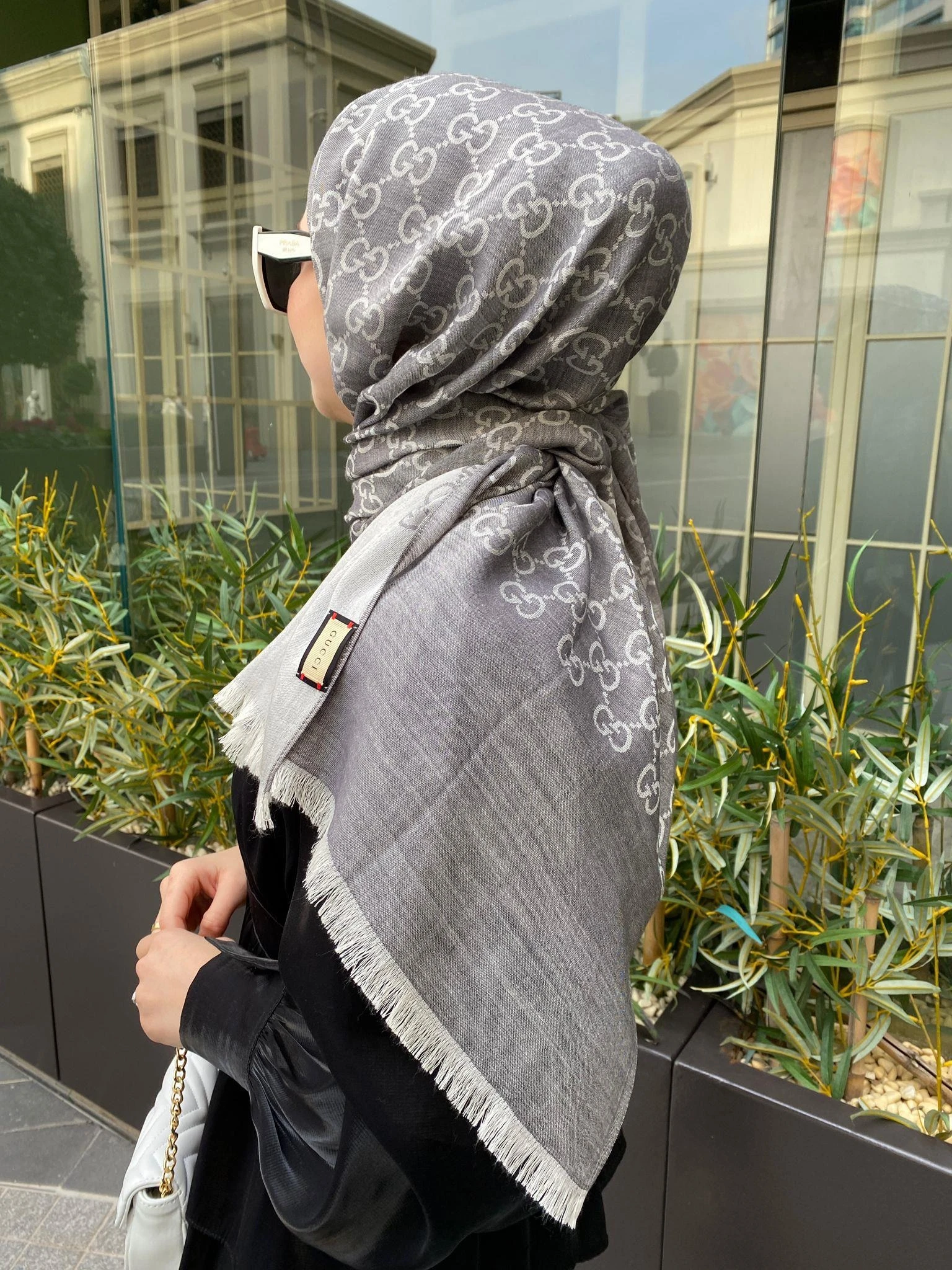 GRİ Sima G Favor Şal