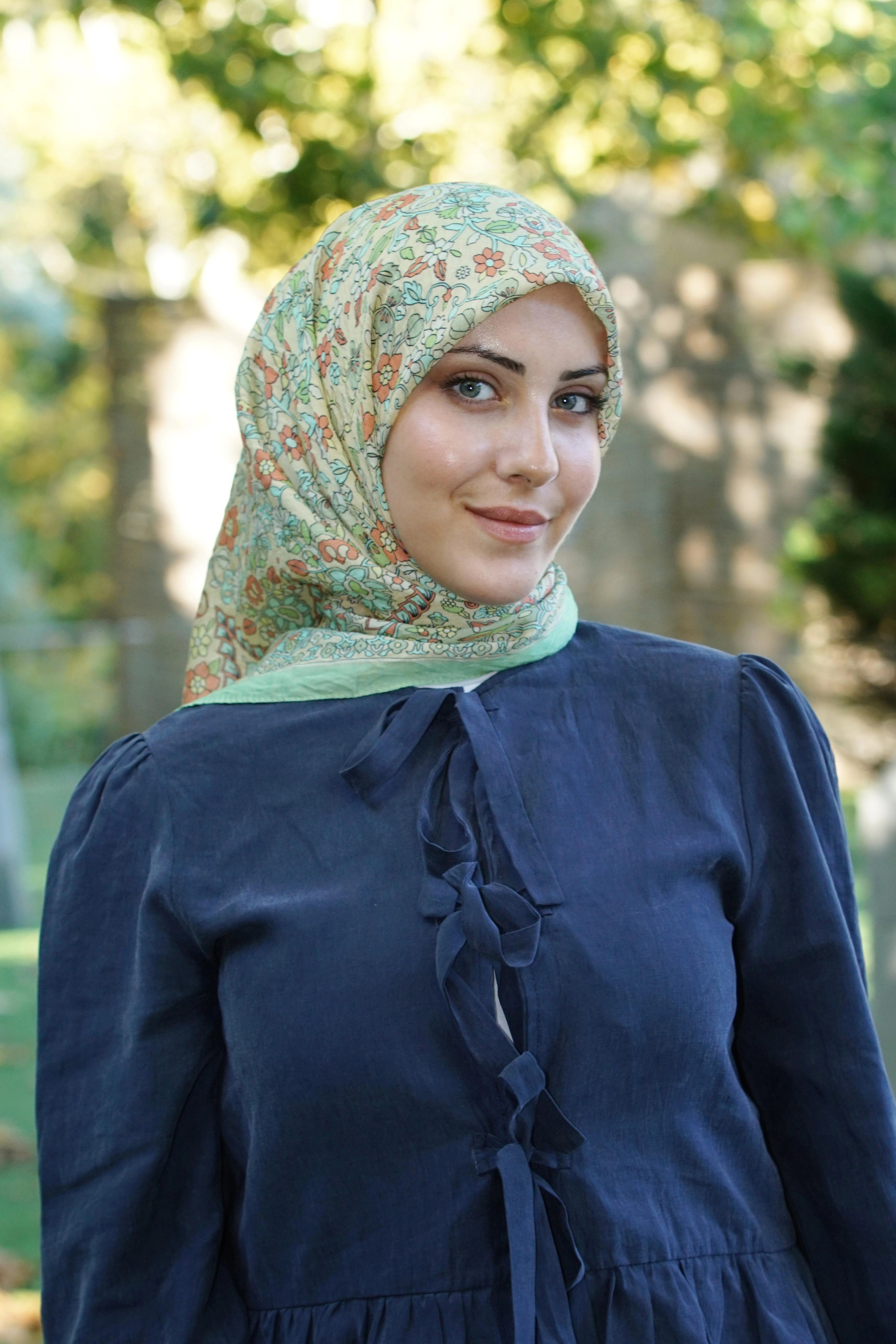Mint Loryan Scarf Diamond Adel Eşarp