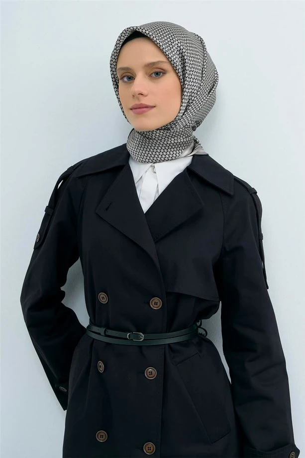 02 Armine Twill İpek Eşarp 9528D