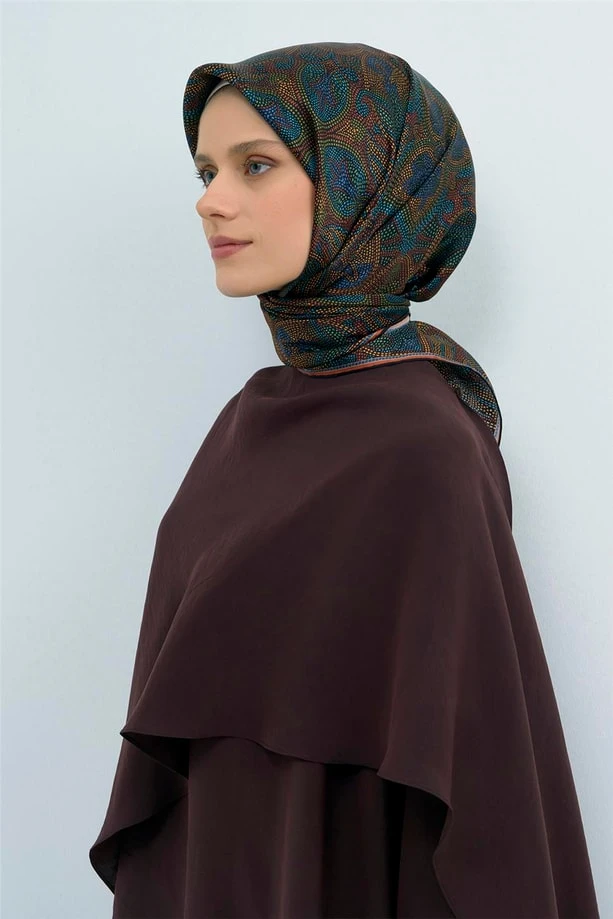04 Armine Twill İpek Eşarp 9540D