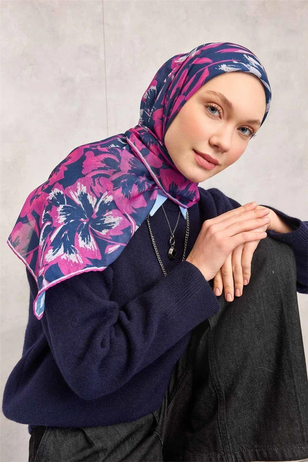 12 Silk Home Soft Eşarp 73117