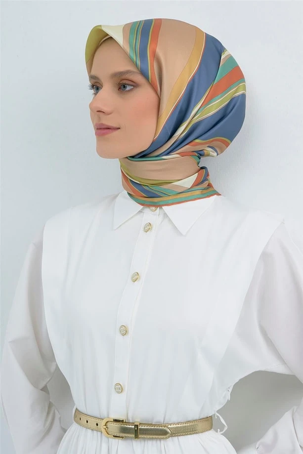31 Armine Twill İpek Eşarp 9514D