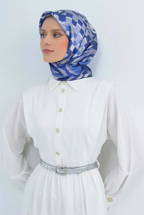 32 Armine Twill İpek Eşarp 9507D