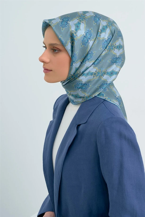 32 Armine Twill İpek Eşarp 9522D