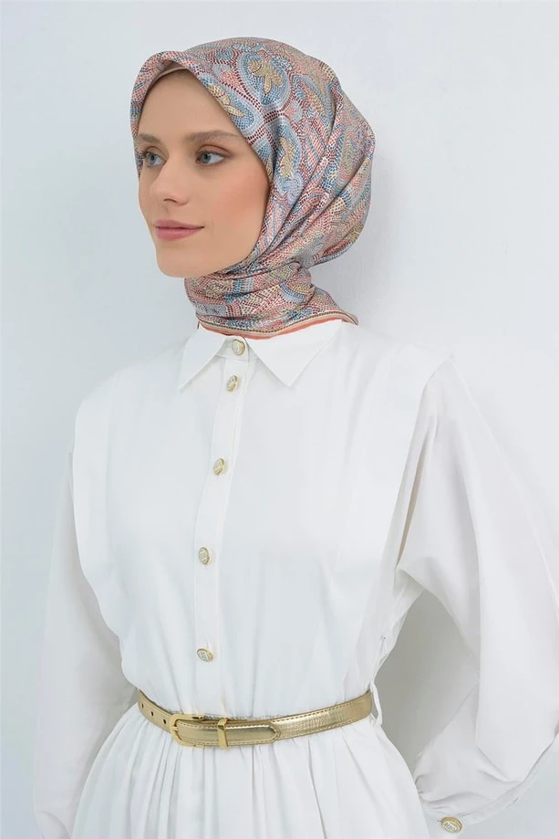 36 Armine Twill İpek Eşarp 9540D