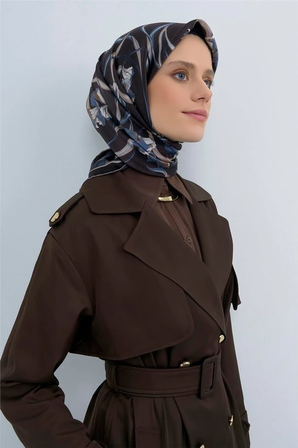 37 Armine Twill İpek Eşarp 9512D