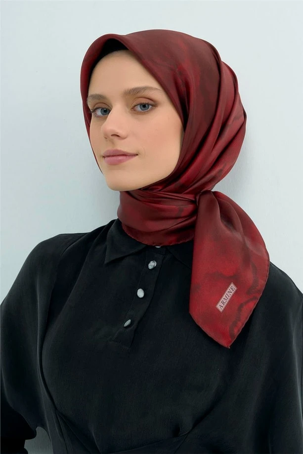 50 Armine Twill İpek Eşarp 9501D