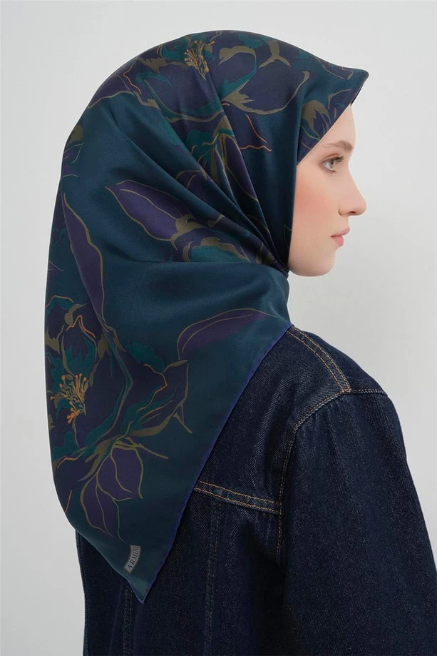 50 Armine Twill İpek Eşarp 9509D